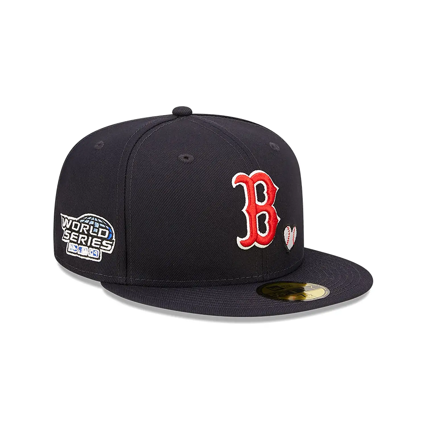 [60243663] Boston Red Sox 09 WS Team Heart Navy 59FIFTY Men's Fitted Hat