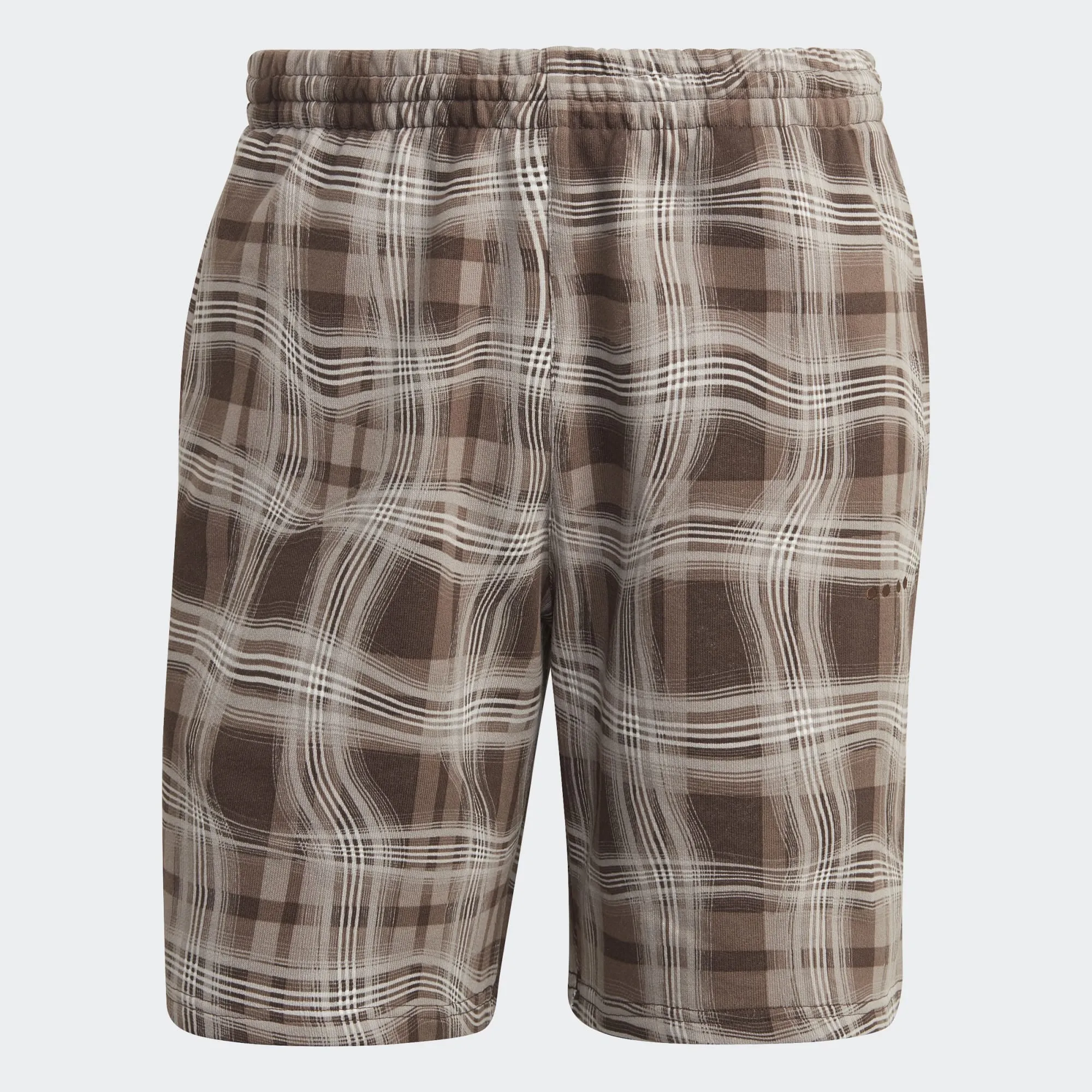 Adidas AOP Plaid Short Chalky Brown