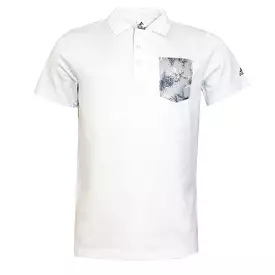 Adidas Essential Ccs Short Sleeve Polo Shirt White - Mens