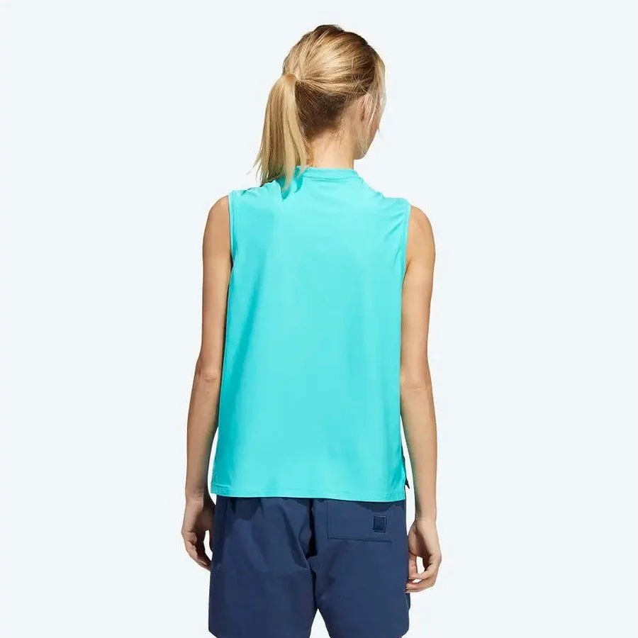 Adidas Ladies Go-To Sleeveless Polo Shirt