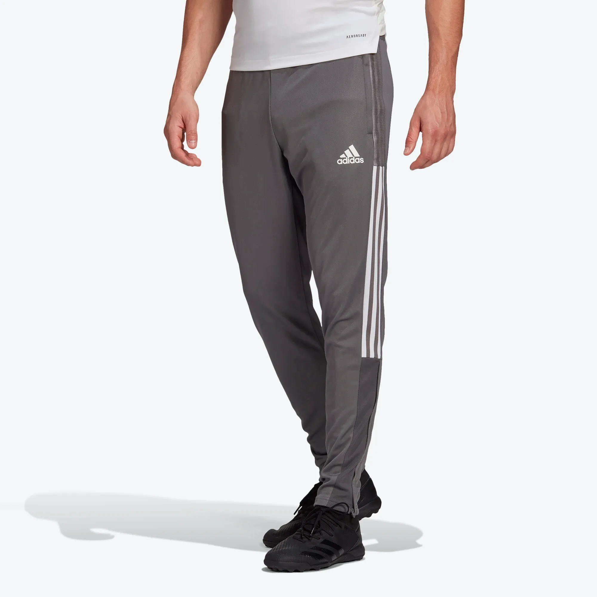 Adidas Men's Tiro 21 Track Pants - Team Grey Four