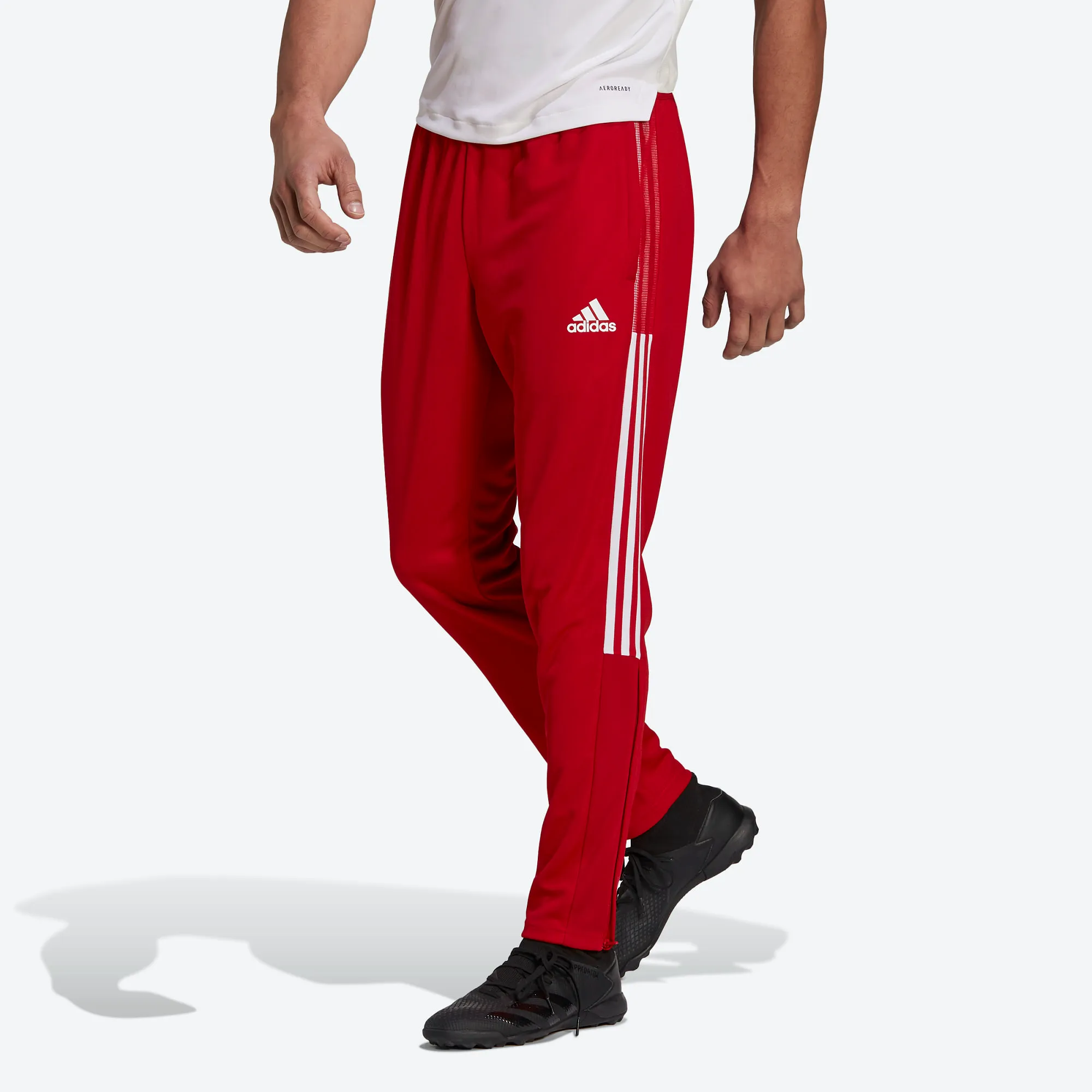 Adidas Men's Tiro Track Pants - Team Power Red / White