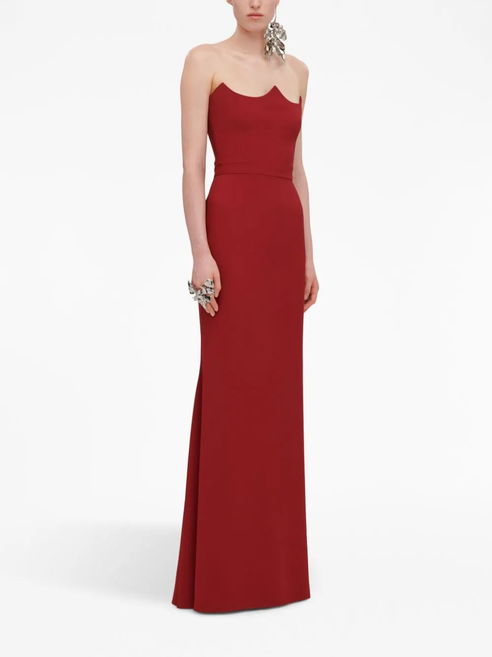 Alexander Mcqueen Dresses Red