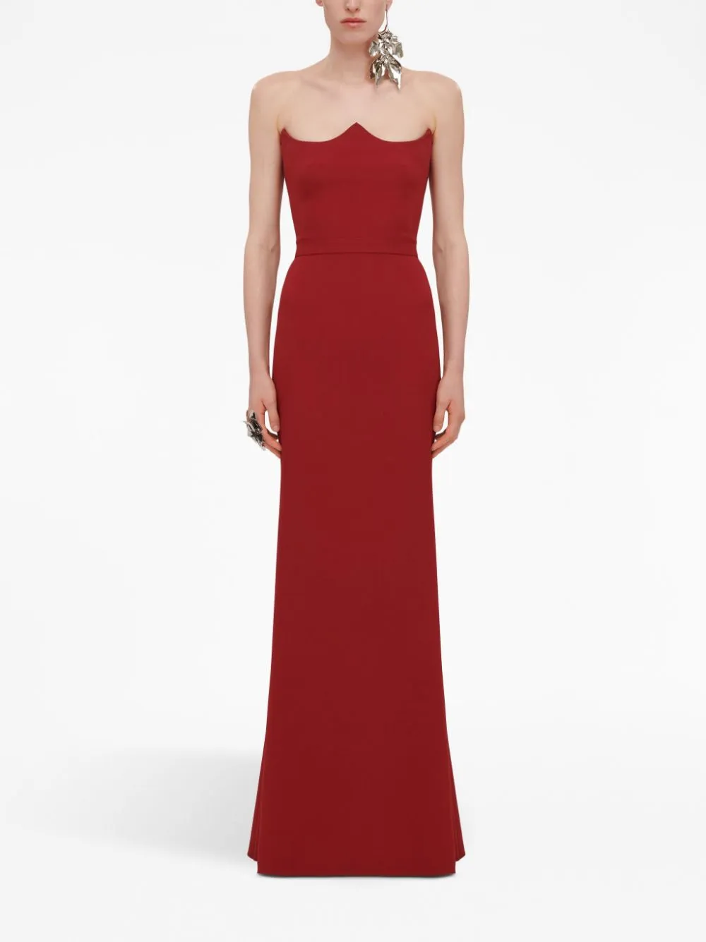 Alexander Mcqueen Dresses Red