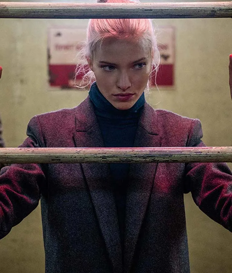 Anna Sasha Luss Coat - Famous Movie Women's Coat