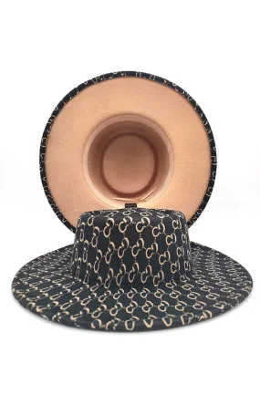 AT441 Pattern Style Fashion Fedora Hat