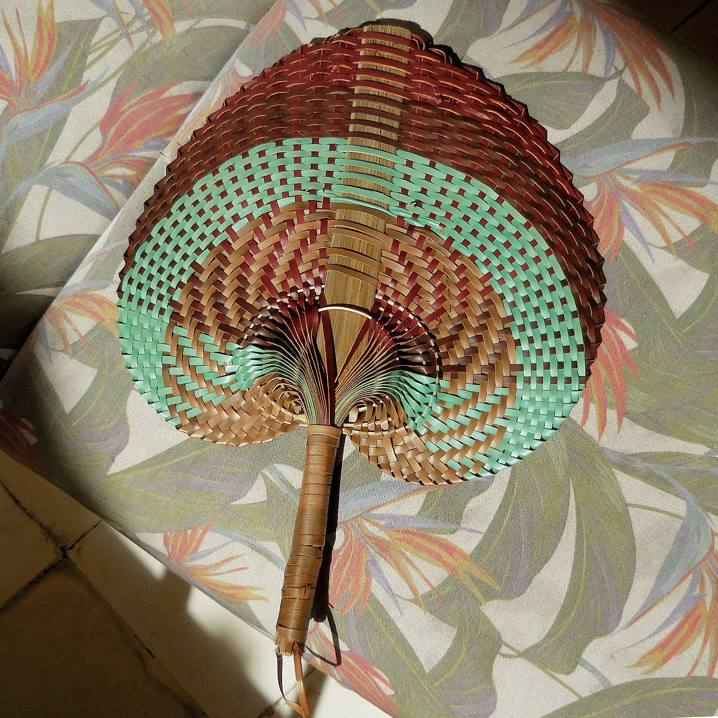 Balinese Woven Hand Fan Lena