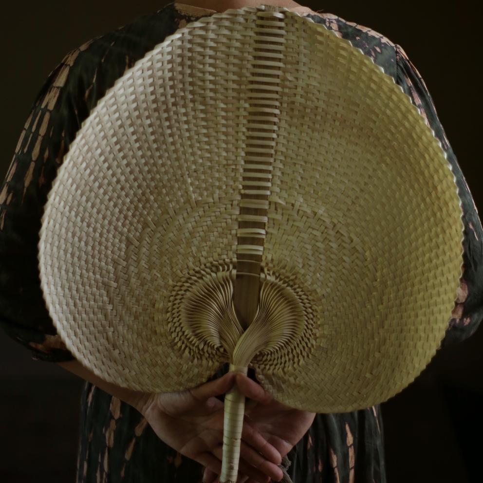 Balinese Woven Hand Fan Ono