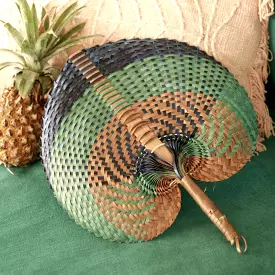 Balinese Woven Hand Fan Tropica