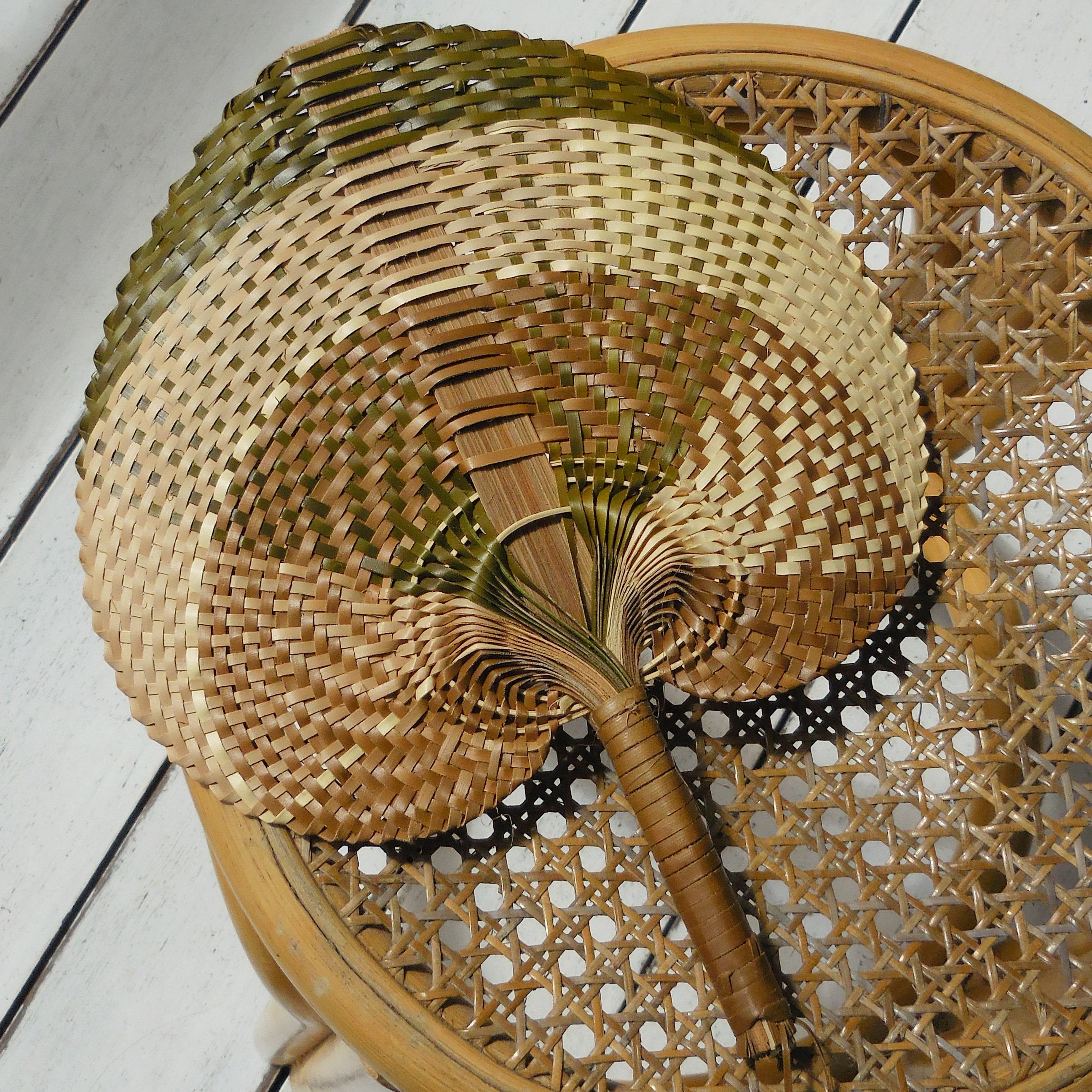 Balinese Woven Hand Fan Uma