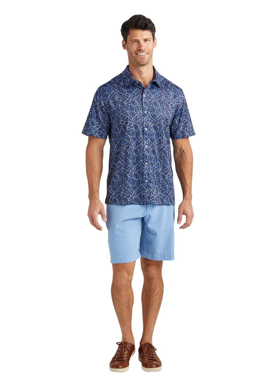 Bermuda Sands Mens Camp Shirt Abe