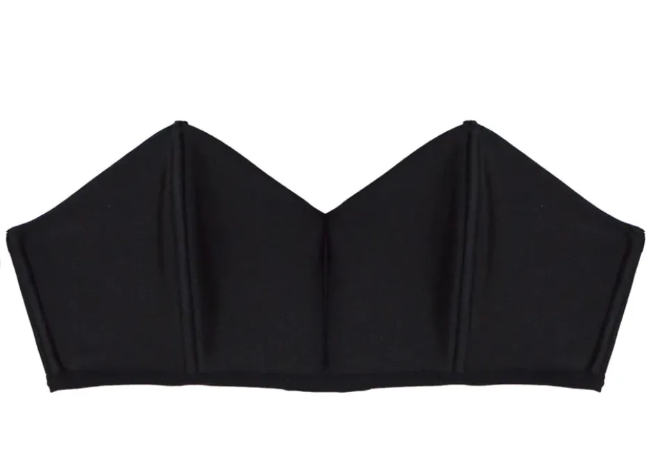 Black Bandeau Bra