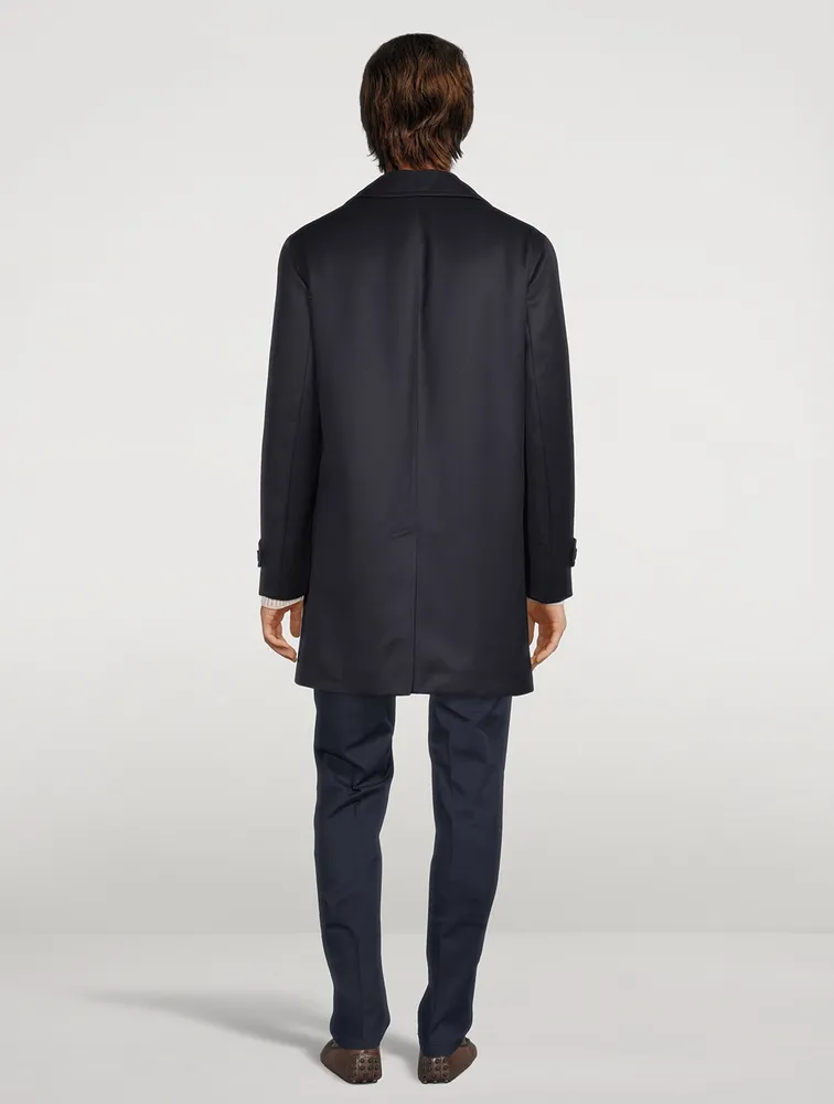 BRIONI Wool Formal Overcoat