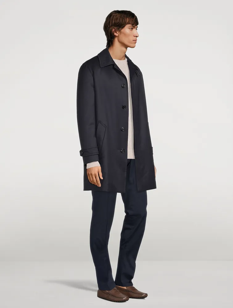 BRIONI Wool Formal Overcoat