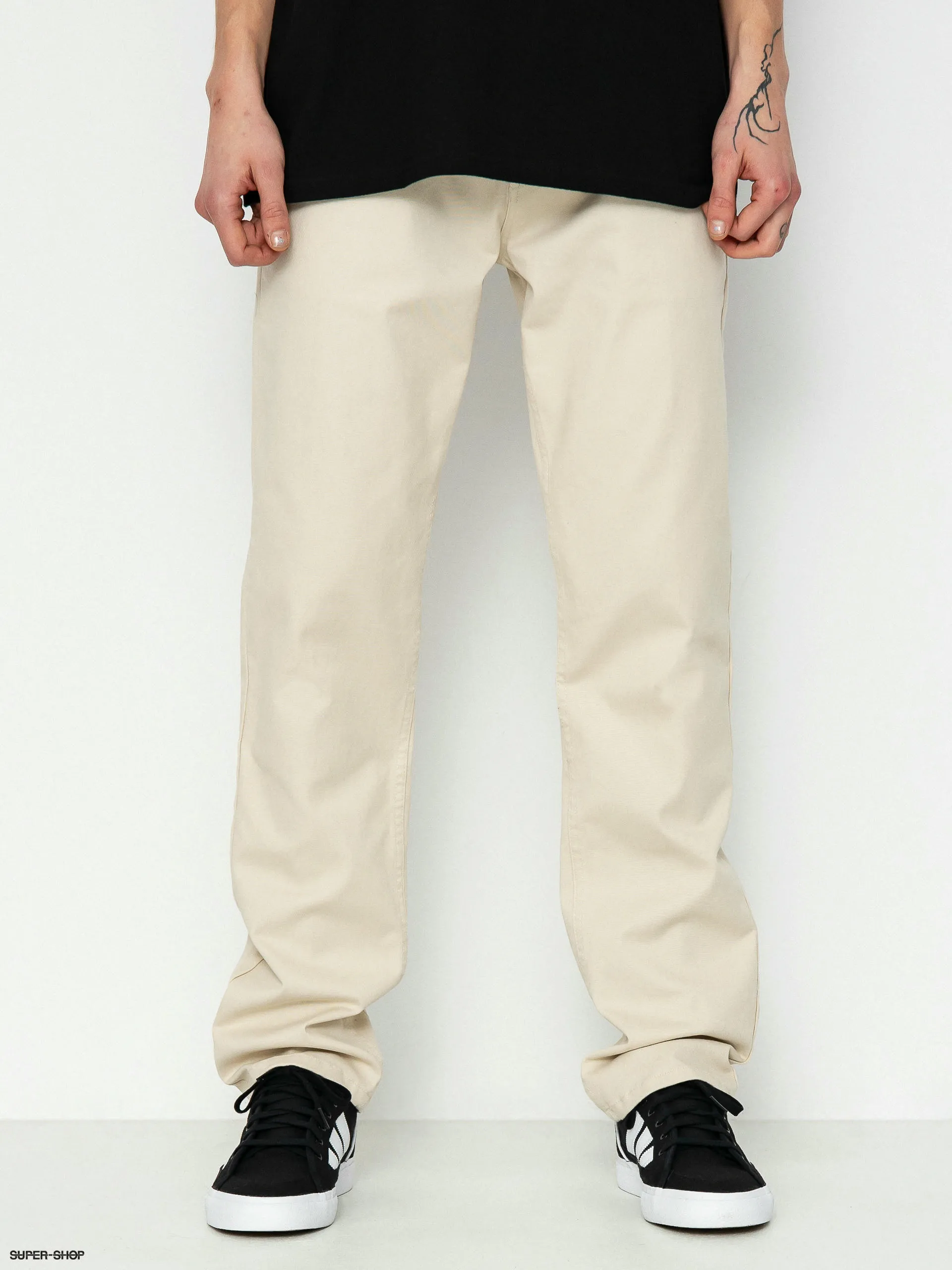 Brixton Choice Chino Regular Pants (whitecap)