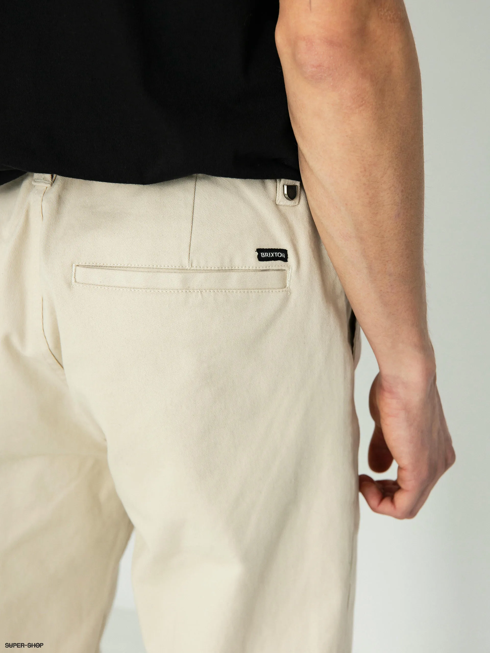 Brixton Choice Chino Regular Pants (whitecap)