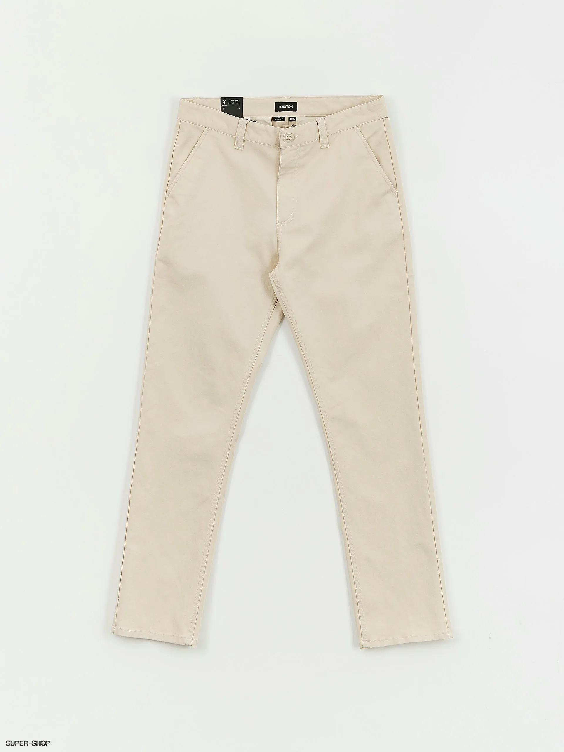 Brixton Choice Chino Regular Pants (whitecap)