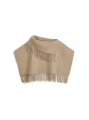 BY MALENE BIRGER SCARF TURTLA GREY BROWN MELANGE