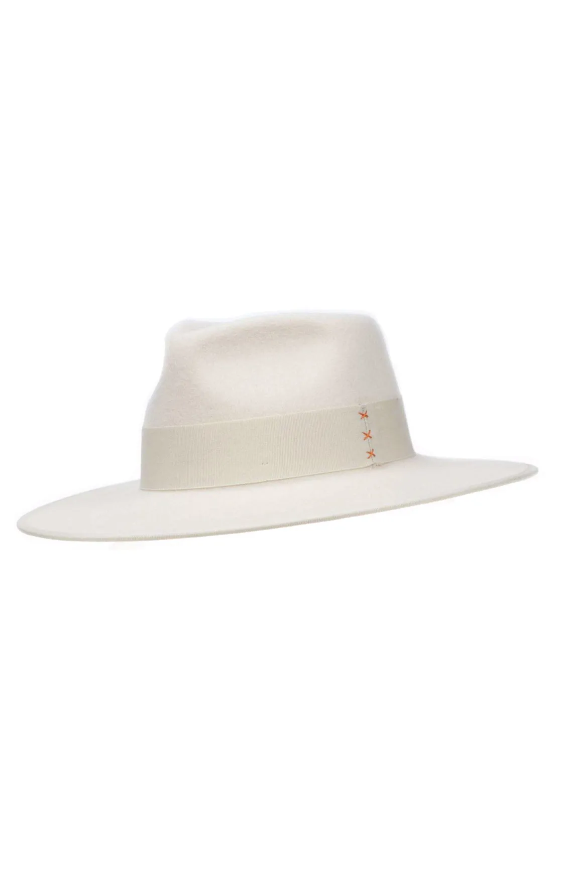 Camp The Label Ford Wide Brim Kids Hat ~ White