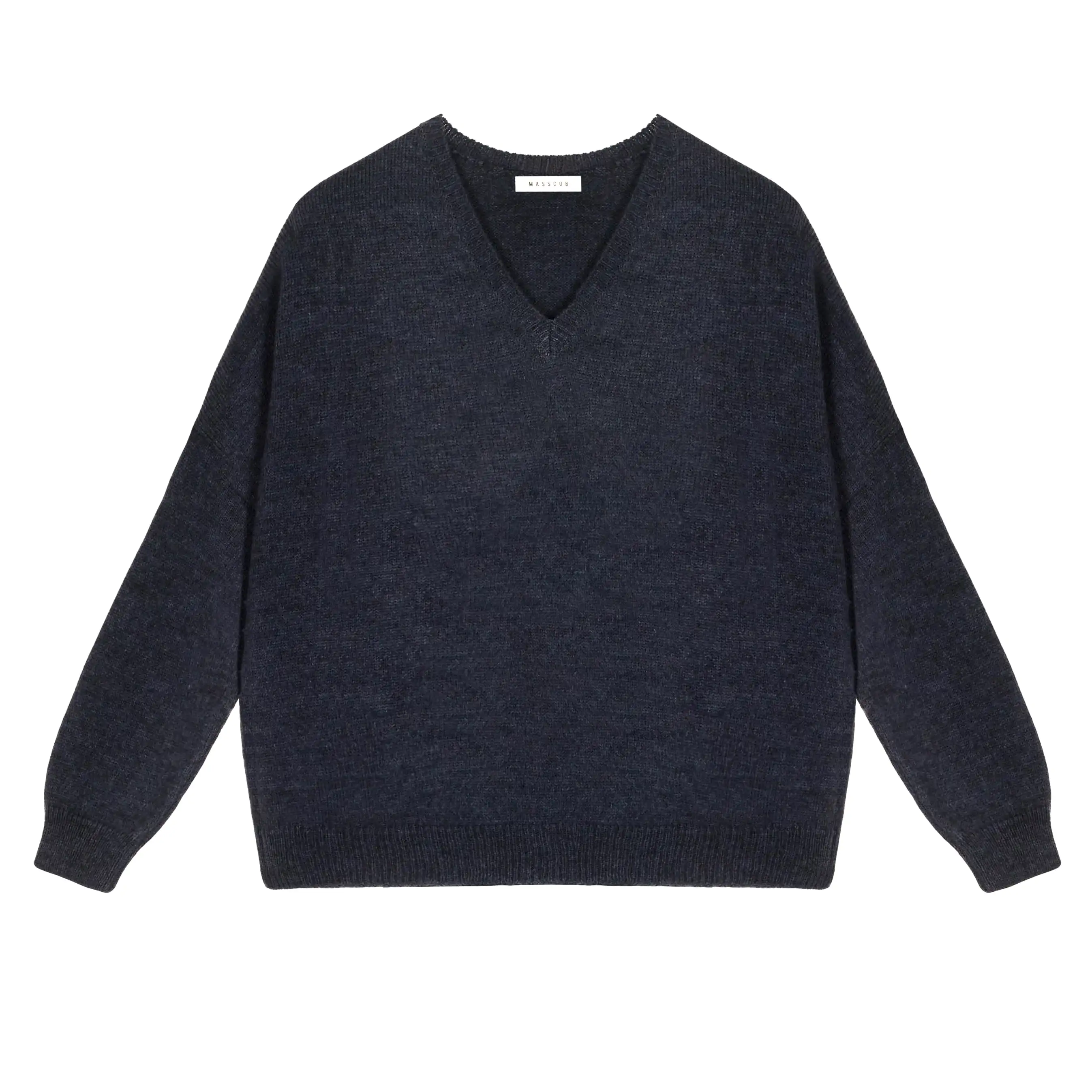 Carbon V-Neck Knit Troncoso