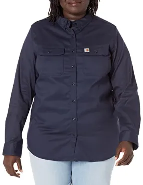 Carhartt 102459 Women's Flame-Resistant Rugged Flex Twill Shirt