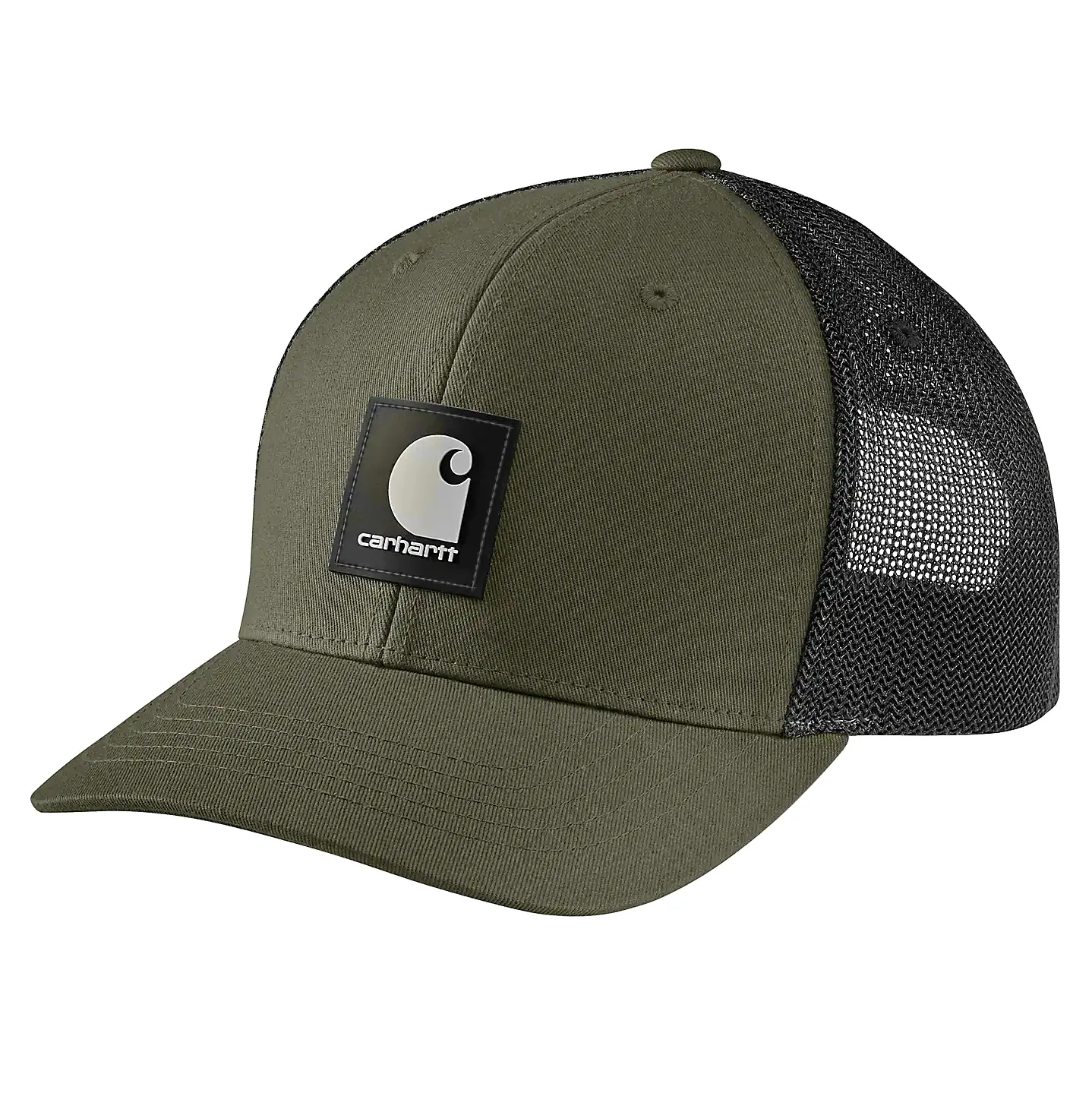 Carhartt  Rugged Flex Twill Mesh Back Logo Patch Cap