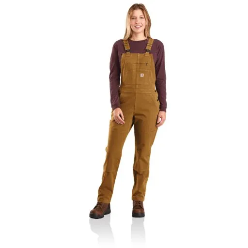 Carhartt Women's Rugged Flex Twill Double-Front Bib Overall