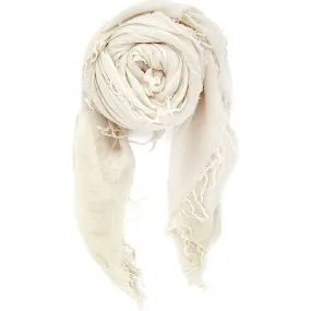 Chan Luu Eggshell Cashmere and Silk Scarf