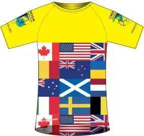 Chinook RC Men's Team Tee - Flag - Yellow