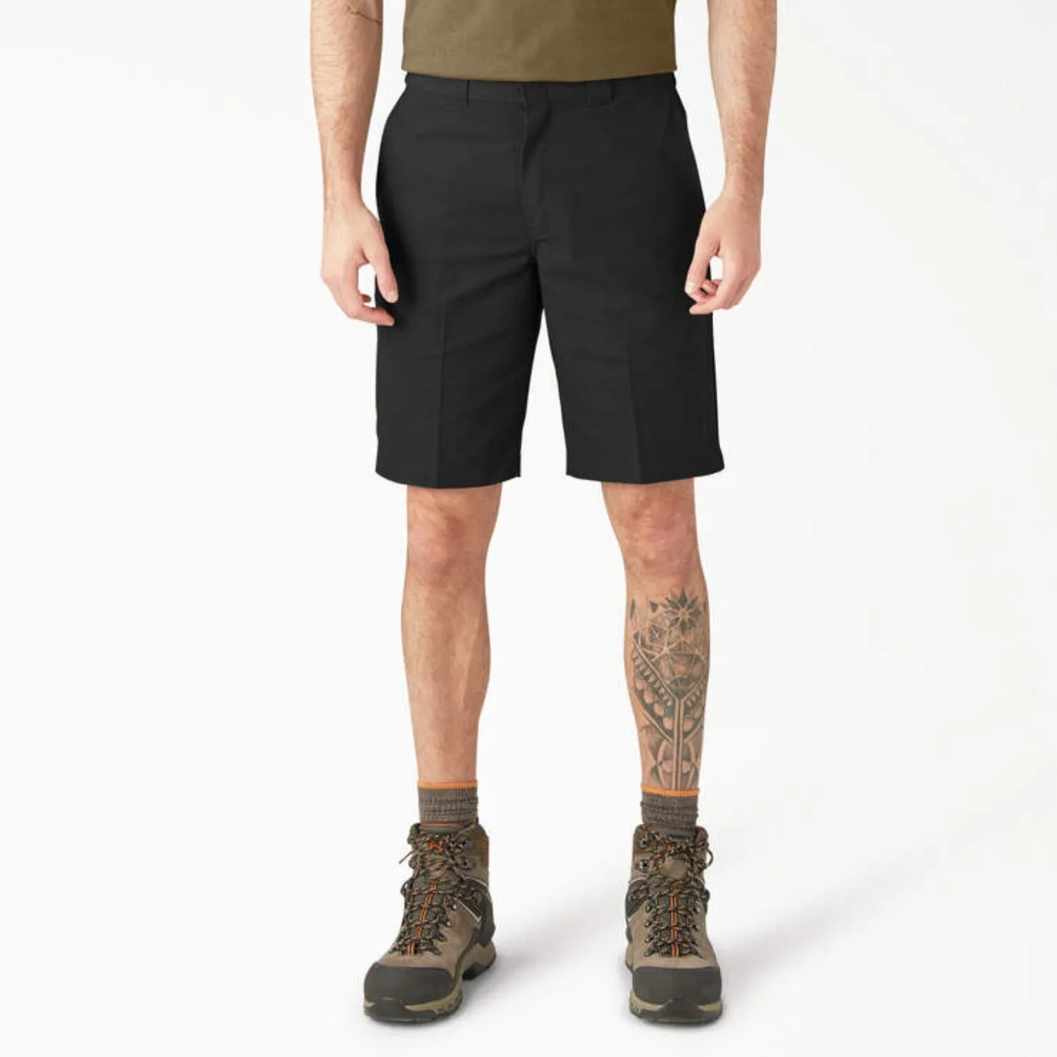 Dickies Men's Flex Relaxed Fit 11 Twill Work Short