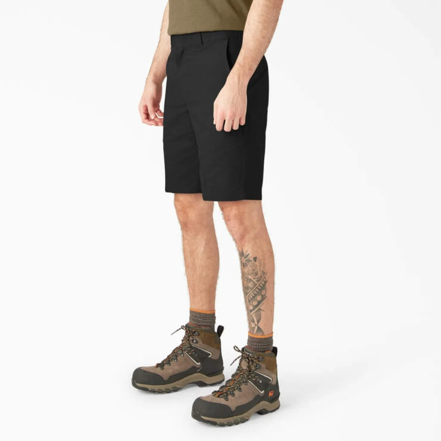 Dickies Men's Flex Relaxed Fit 11 Twill Work Short