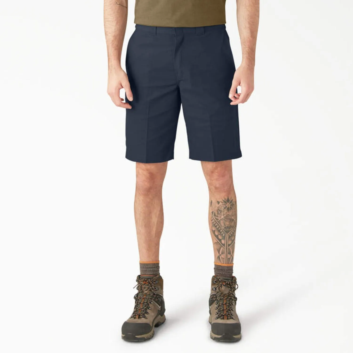 Dickies Men's Flex Relaxed Fit 11 Twill Work Short