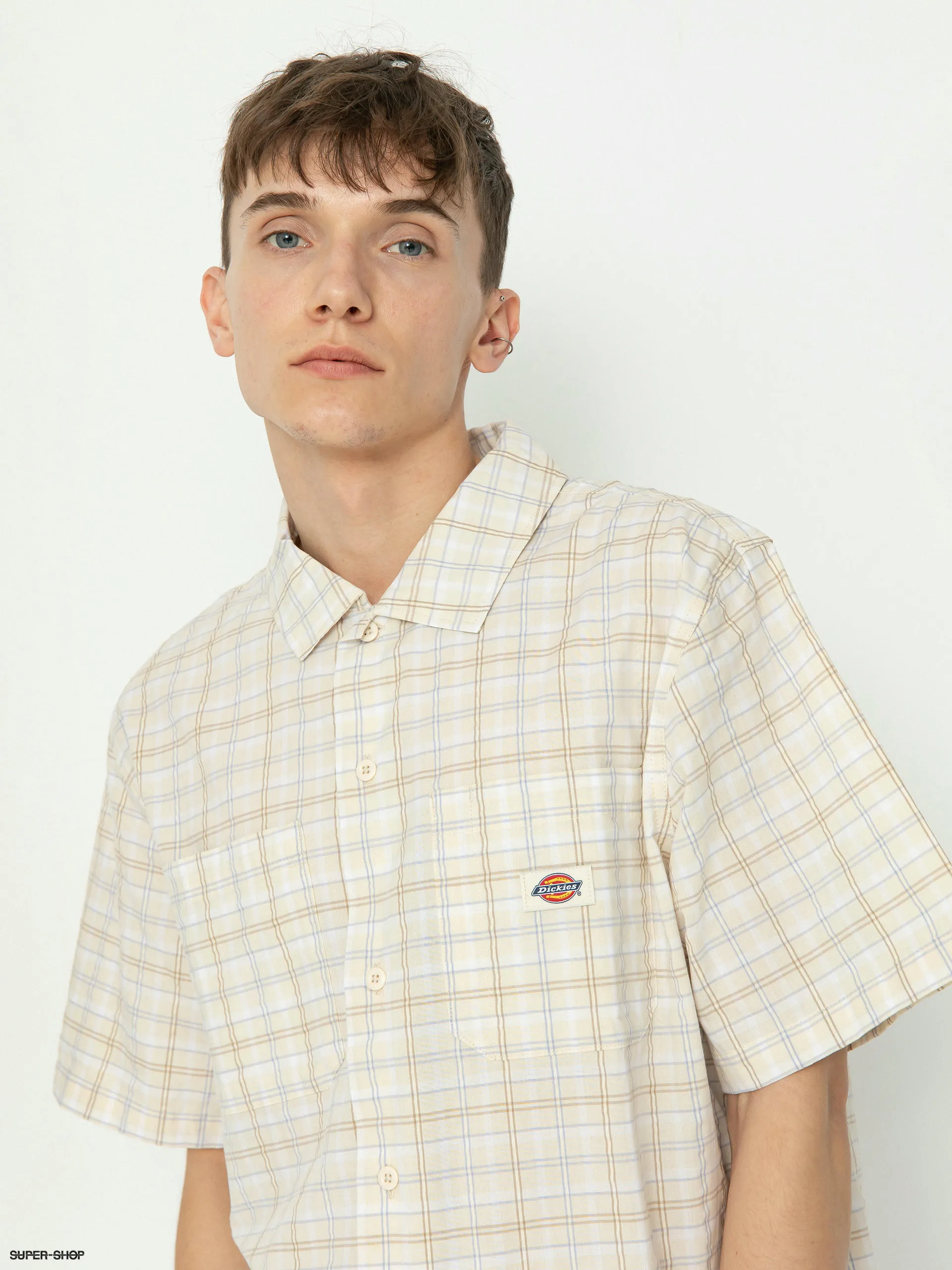 Dickies Surry Shirt Shirt (outdoor check whitecap)