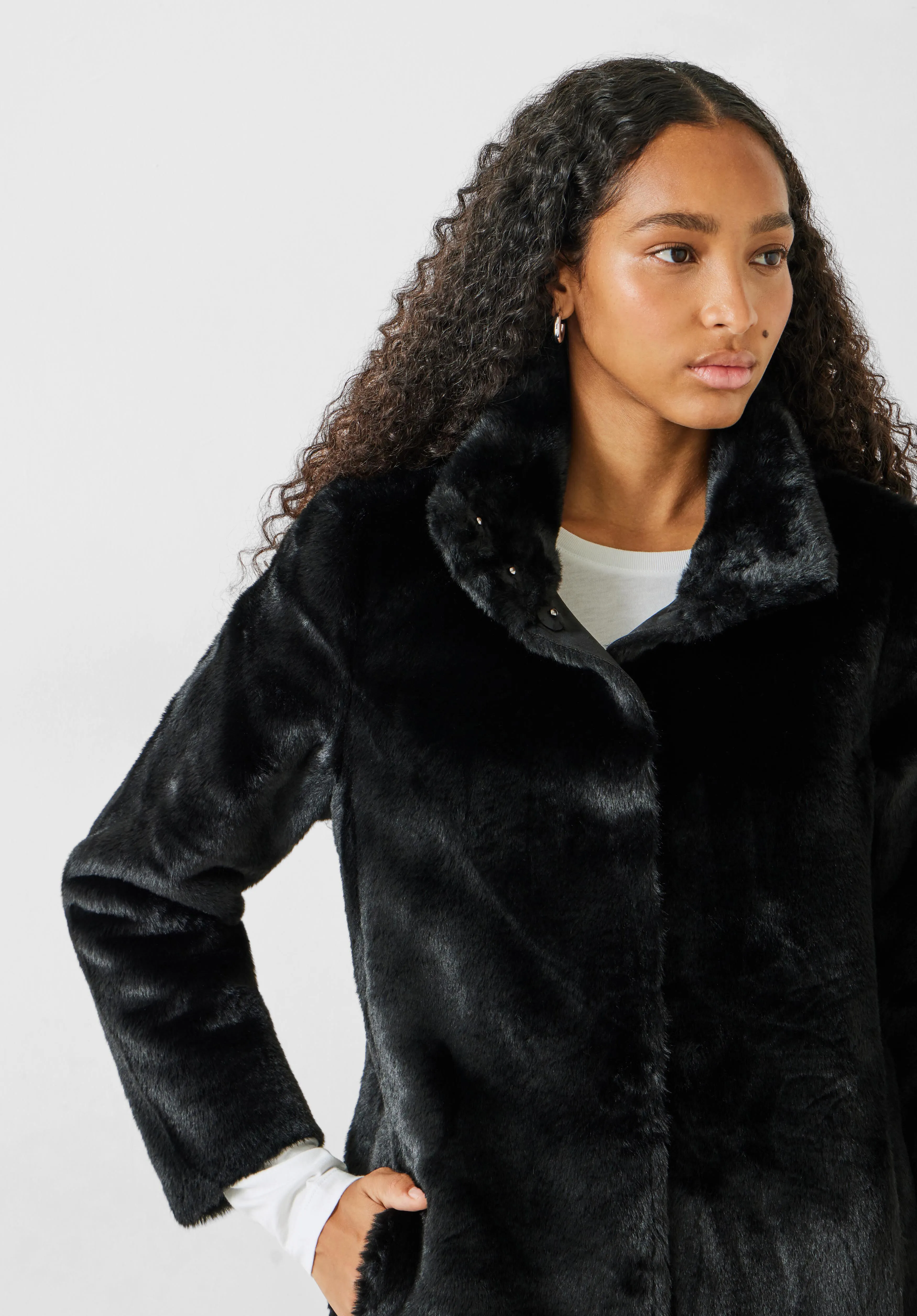 Ella Faux Fur Coat