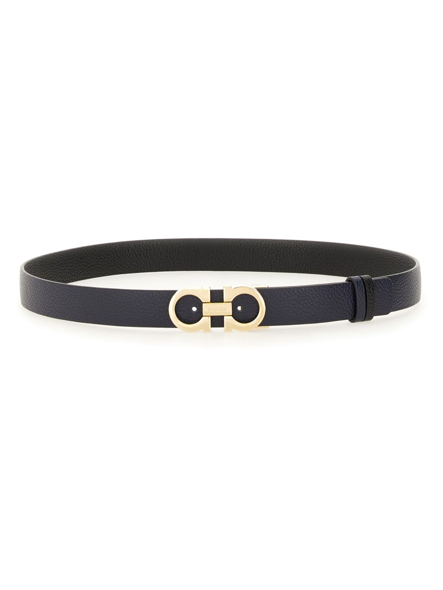 FERRAGAMO    GANICNI LEATHER BELT