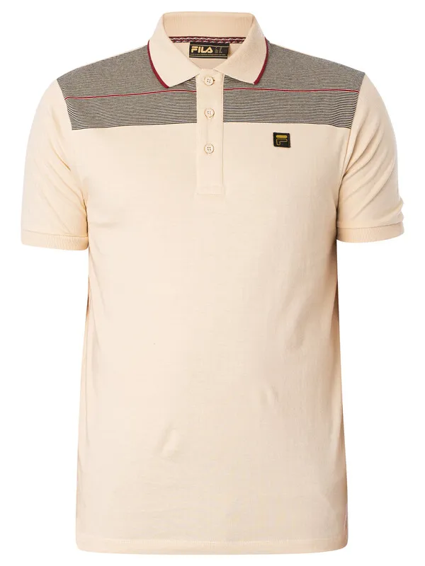 Fila Jacapo Polo Shirt - Whitecap Grey