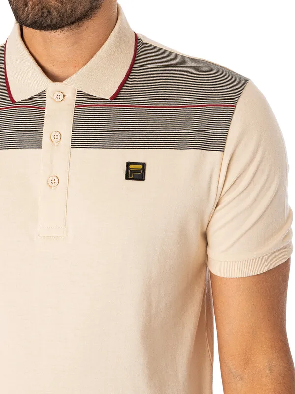 Fila Jacapo Polo Shirt - Whitecap Grey