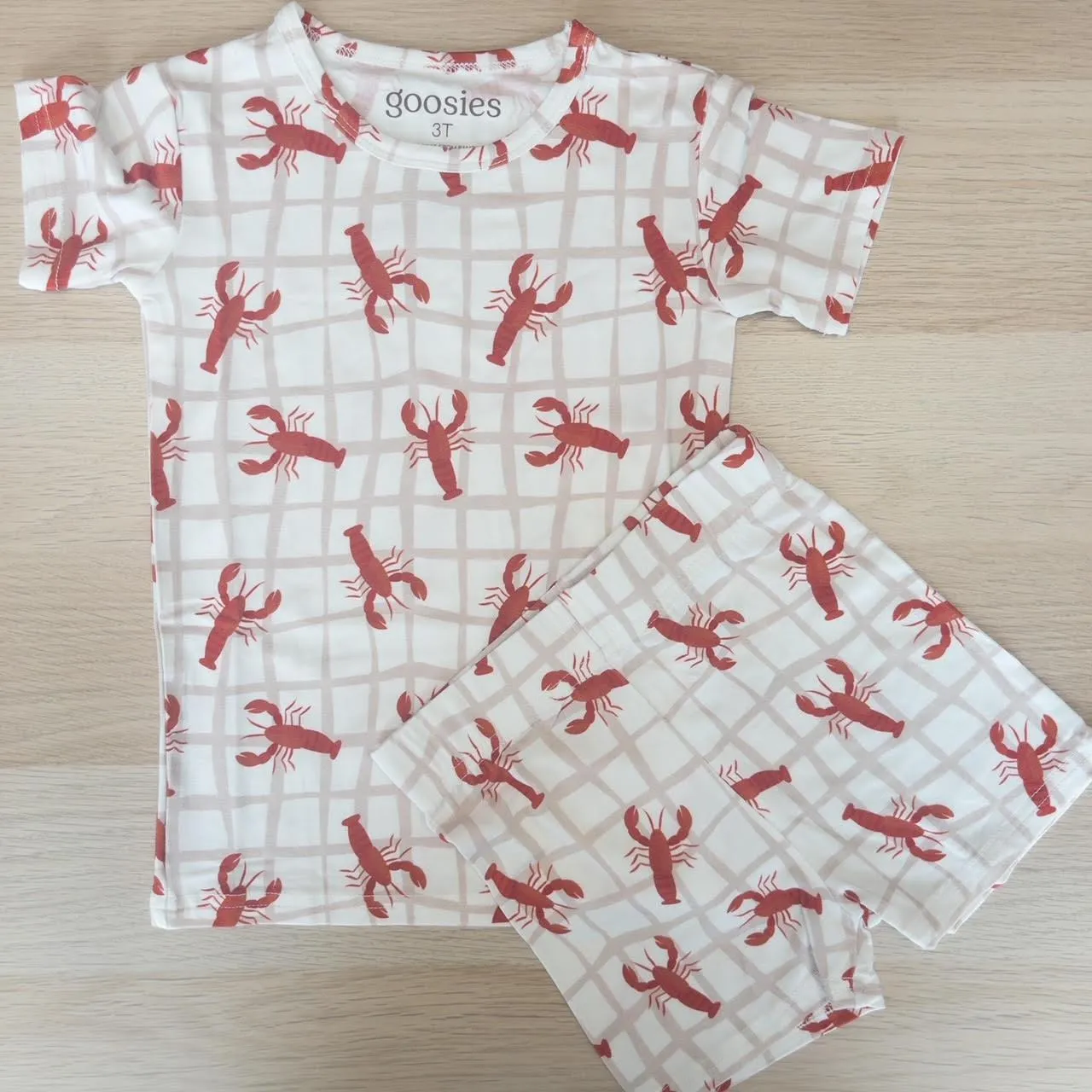 Goosies Pajama Set, Crawfish