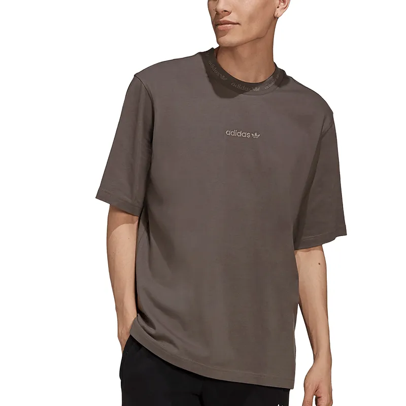 [HB8045] RIB DETAIL Men's Tee