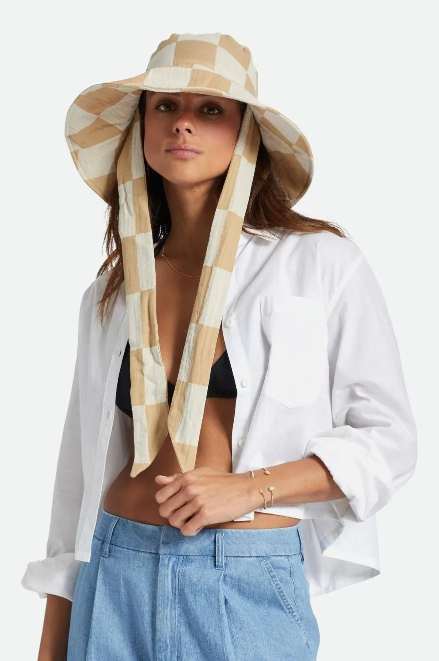 Jasper Packable Bucket Hat - Sand/Whitecap