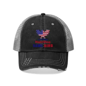 Left wing or right wing Unisex Trucker Hat