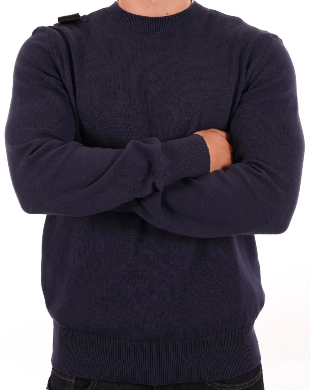 Ma.strum Crew Neck Knit Ink Navy