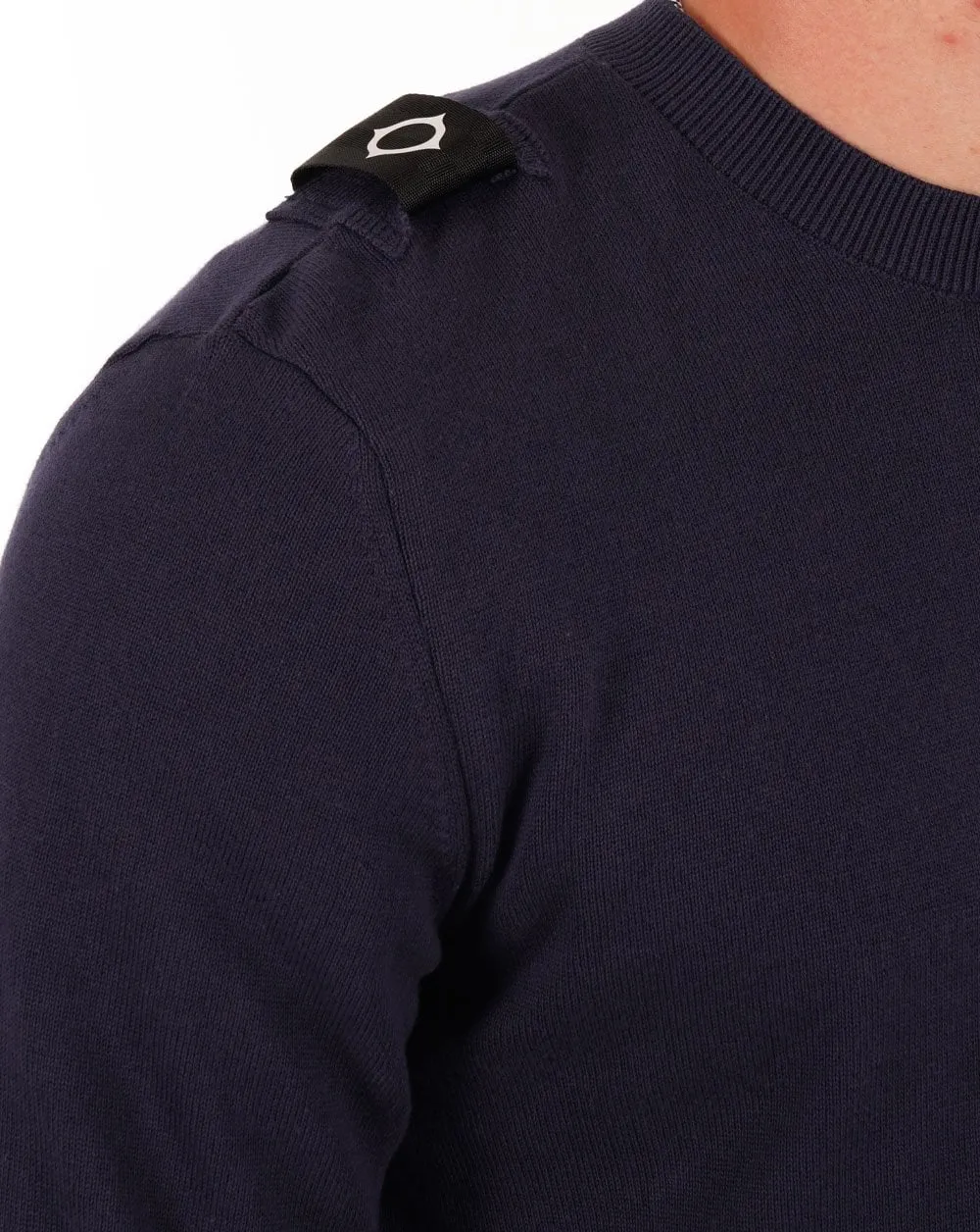 Ma.strum Crew Neck Knit Ink Navy