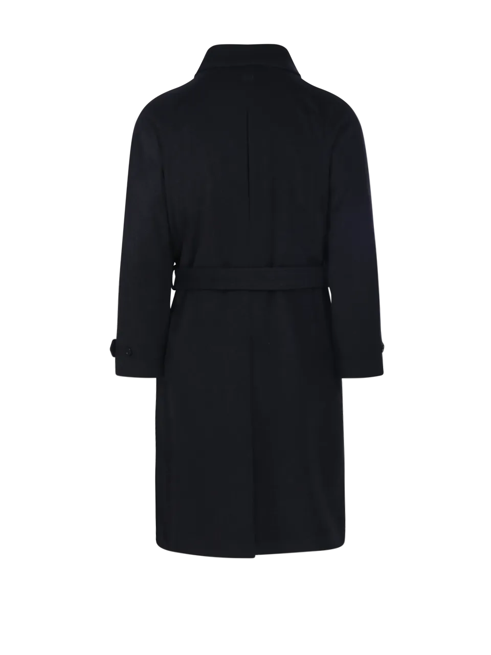 MEN MARCO COPPOLA DARK GREY VIRGIN WOOL COAT