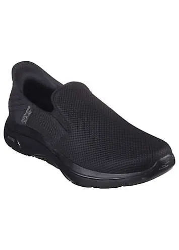 Men’s Wide Fit Go Walk Arch Fit 2.0 Slip-Ins - Arch Fit Athletic Engineered Mesh Double Gore Upper by Skechers | Look Agai