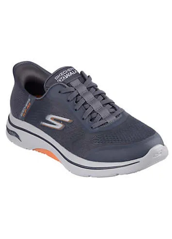 Men’s Wide Fit Go Walk Arch Fit 2.0 Slip-Ins - Arch Fit Athletic Engineered Mesh Lace Up by Skechers | Look Again