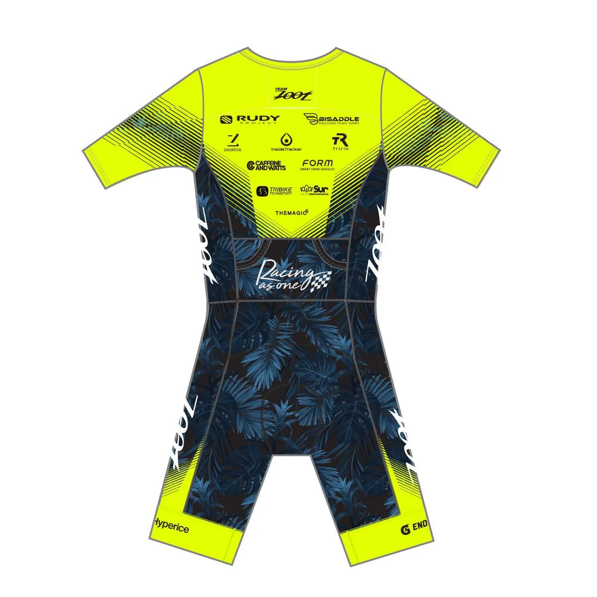 Men's Ltd Tri Aero Fz Racesuit - Team Zoot 2023