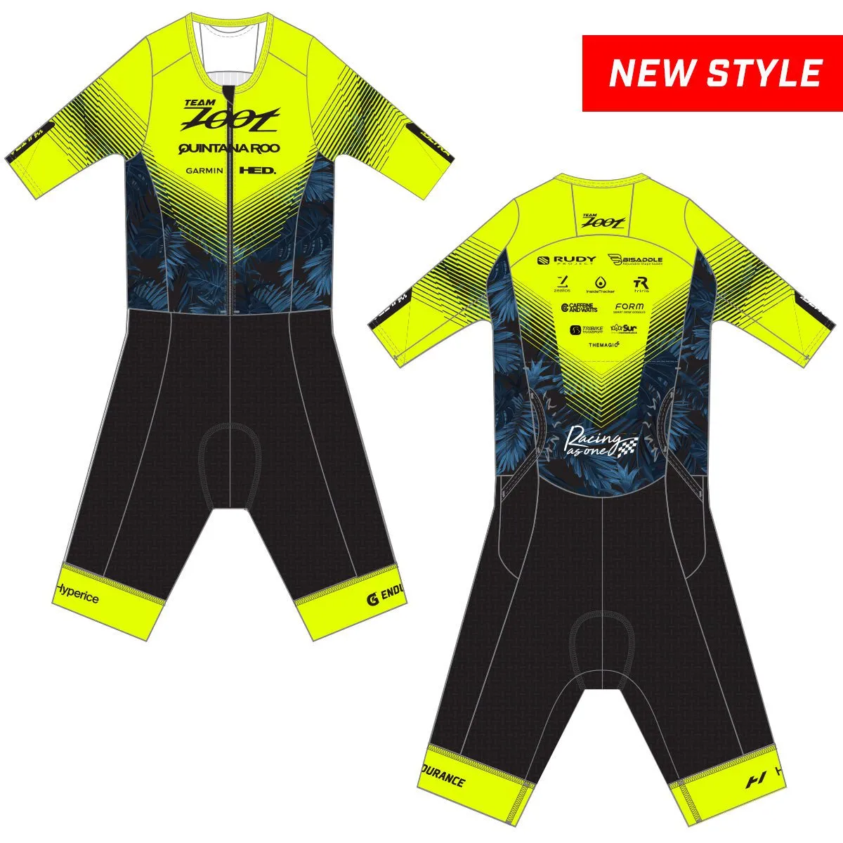 Men's Ultra Tri P1 Aero Racesuit - Team Zoot 2023