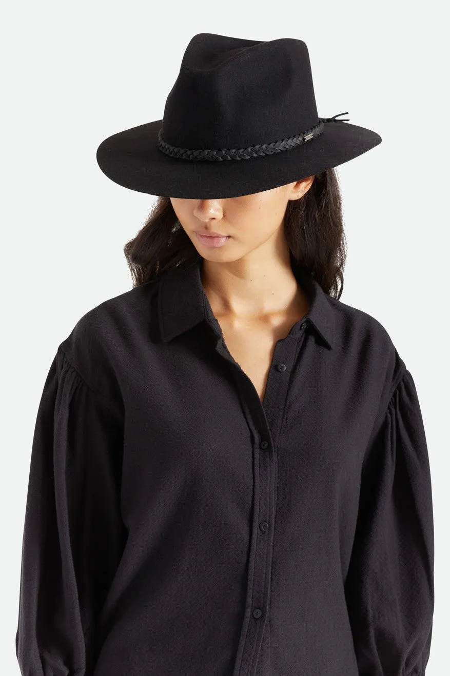 Messer Western Fedora - Black