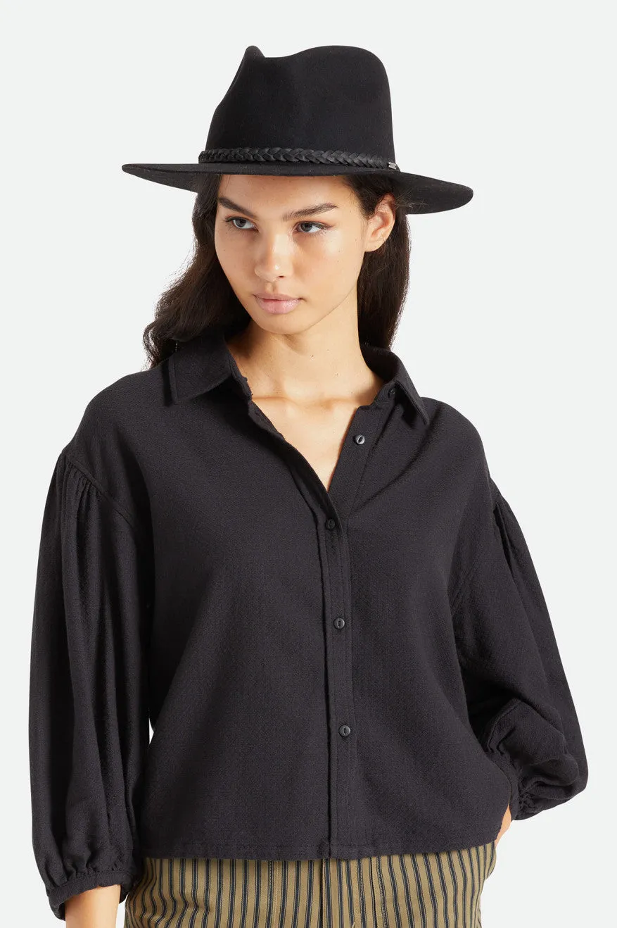 Messer Western Fedora - Black